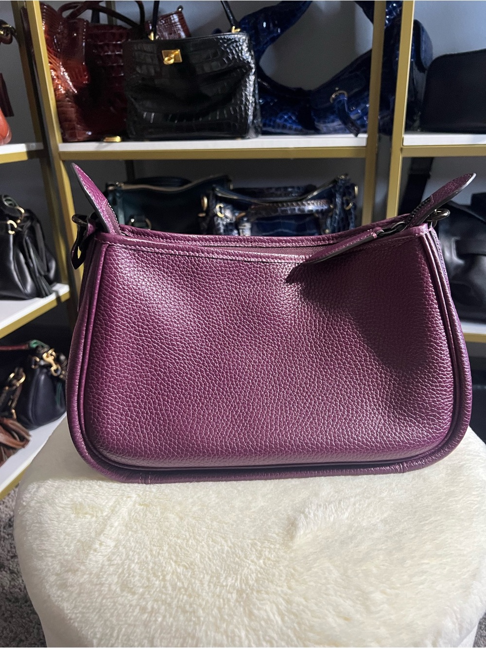 Coach Cary Crossbody in berry purple 💜